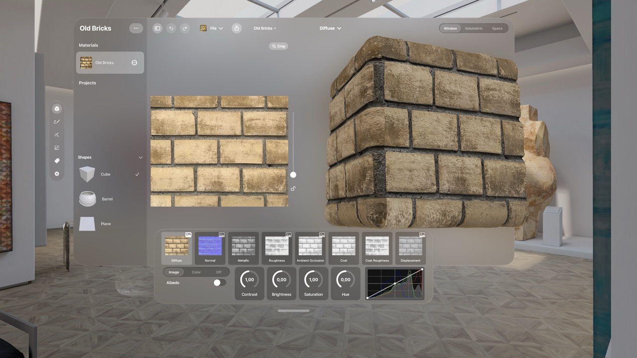 Material source import